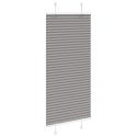 ROLETA PLISOWANA ANTRACYTOWA 65X150CM SZEROKOŚĆ TKANINY 64,4CM