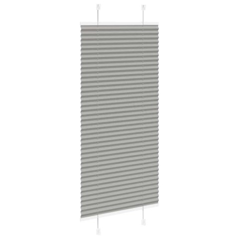 ROLETA PLISOWANA ANTRACYTOWA 65X150CM SZEROKOŚĆ TKANINY 64,4CM