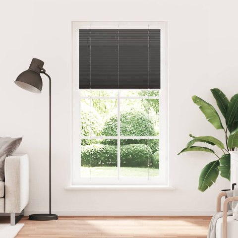 ROLETA PLISOWANA CZARNA 105X200CM SZEROKOŚĆ TKANINY 104,4CM
