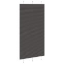 ROLETA PLISOWANA CZARNA 105X200CM SZEROKOŚĆ TKANINY 104,4CM