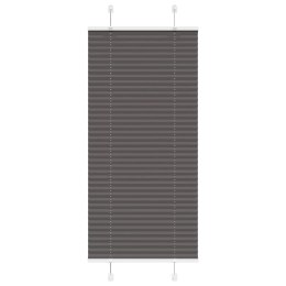 ROLETA PLISOWANA CZARNA 60X150CM SZEROKOŚĆ TKANINY 59,4CM