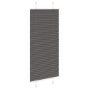 ROLETA PLISOWANA CZARNA 60X150CM SZEROKOŚĆ TKANINY 59,4CM