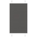 ROLETA PLISOWANA CZARNA 70X150CM SZEROKOŚĆ TKANINY 69,4CM