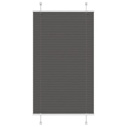 ROLETA PLISOWANA CZARNA 70X150CM SZEROKOŚĆ TKANINY 69,4CM