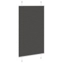 ROLETA PLISOWANA CZARNA 70X150CM SZEROKOŚĆ TKANINY 69,4CM