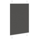 ROLETA PLISOWANA CZARNA 85X150CM SZEROKOŚĆ TKANINY 84,4CM