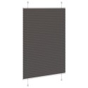 ROLETA PLISOWANA CZARNA 85X150CM SZEROKOŚĆ TKANINY 84,4CM