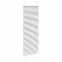 ROLETA PLISOWANA JASNOSZARA 50X100CM SZEROKOŚĆ TKANINY 49,4CM