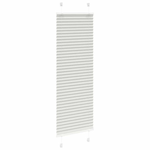 ROLETA PLISOWANA JASNOSZARA 50X100CM SZEROKOŚĆ TKANINY 49,4CM