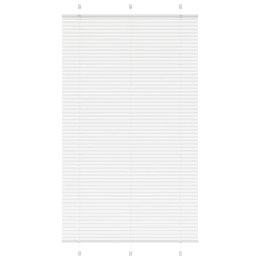 ROLETA PLISOWANA BIAŁA 120X200CM SZEROKOŚĆ TKANINY 119,4CM