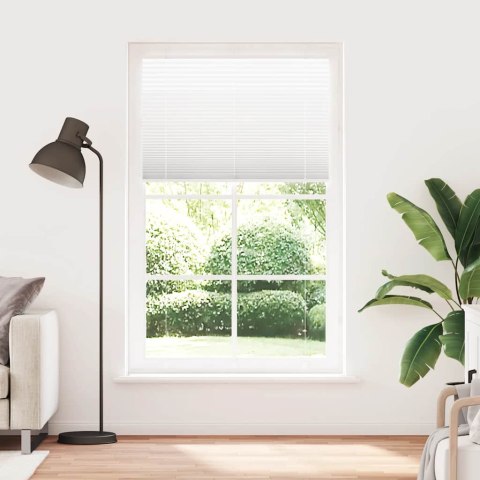 ROLETA PLISOWANA BIAŁA 120X200CM SZEROKOŚĆ TKANINY 119,4CM