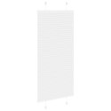 ROLETA PLISOWANA BIAŁA 65X150CM SZEROKOŚĆ TKANINY 64,4CM