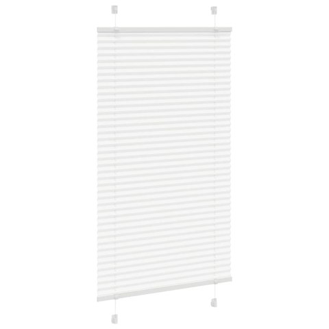 ROLETA PLISOWANA BIAŁA 80X100CM SZEROKOŚĆ TKANINY 79,4CM