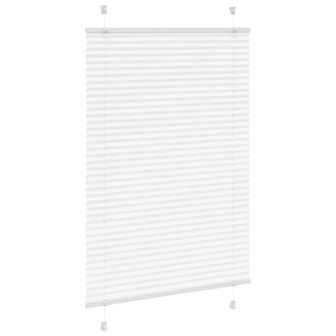 ROLETA PLISOWANA BIAŁA 90X150CM SZEROKOŚĆ TKANINY 89,4CM
