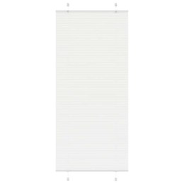 ROLETA PLISOWANA BIAŁA 95X200CM SZEROKOŚĆ TKANINY 94,4CM
