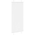 ROLETA PLISOWANA BIAŁA 95X200CM SZEROKOŚĆ TKANINY 94,4CM