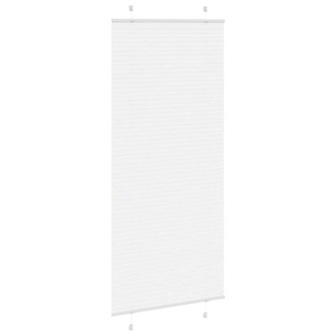 ROLETA PLISOWANA BIAŁA 95X200CM SZEROKOŚĆ TKANINY 94,4CM