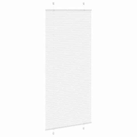 ROLETA PLISOWANA BIAŁA 95X200CM SZEROKOŚĆ TKANINY 94,4CM
