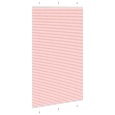 ROLETA PLISOWANA RÓŻOWA 120X200CM SZEROKOŚĆ TKANINY 119,4CM