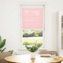 ROLETA PLISOWANA RÓŻOWA 60X100CM SZEROKOŚĆ TKANINY 59,4CM