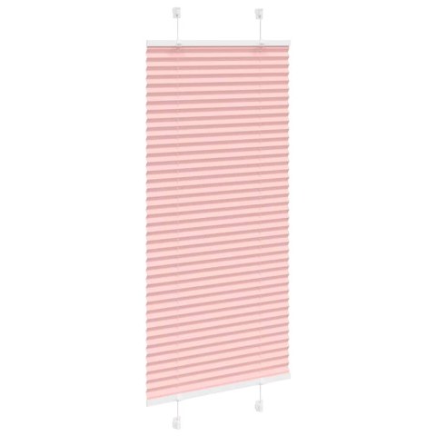 ROLETA PLISOWANA RÓŻOWA 60X100CM SZEROKOŚĆ TKANINY 59,4CM