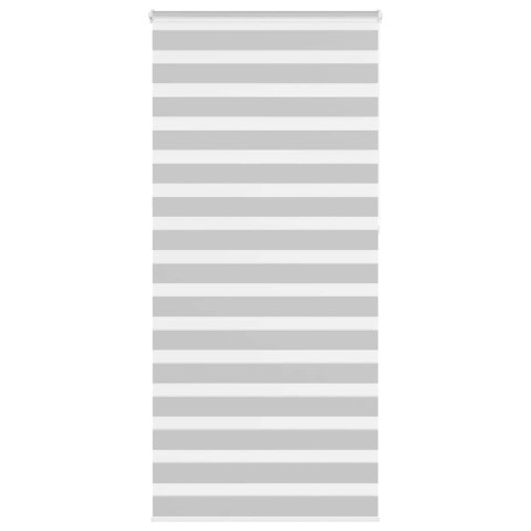 ROLETA ZEBRA JASNOSZARA SZEROKOŚĆ TKANINY 105,9CM POLIESTER