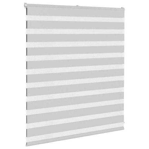 ROLETA ZEBRA JASNOSZARA SZEROKOŚĆ TKANINY 120,9CM POLIESTER