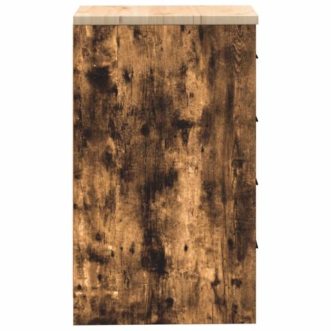 GARAŻOWA SZAFKA DO PRZECHOWYWANIA DĄB SONOMA 40X51X85CM