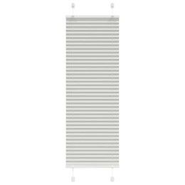 ROLETA PLISOWANA JASNOSZARA 45X150CM SZEROKOŚĆ TKANINY 44,4CM