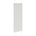 ROLETA PLISOWANA JASNOSZARA 45X150CM SZEROKOŚĆ TKANINY 44,4CM