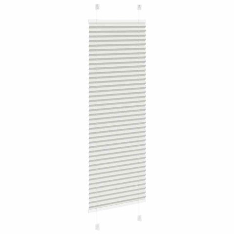 ROLETA PLISOWANA JASNOSZARA 45X150CM SZEROKOŚĆ TKANINY 44,4CM