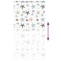 ROLETA PRYSZNICOWA Z KASETĄ 130X240CM SZEROKOŚĆ TKANINY 126CM