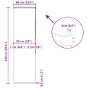 ROLETA PRYSZNICOWA Z KASETĄ 60X240CM SZEROKOŚĆ TKANINY 56CM