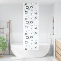 ROLETA PRYSZNICOWA Z KASETĄ 80X240CM SZEROKOŚĆ TKANINY 76CM