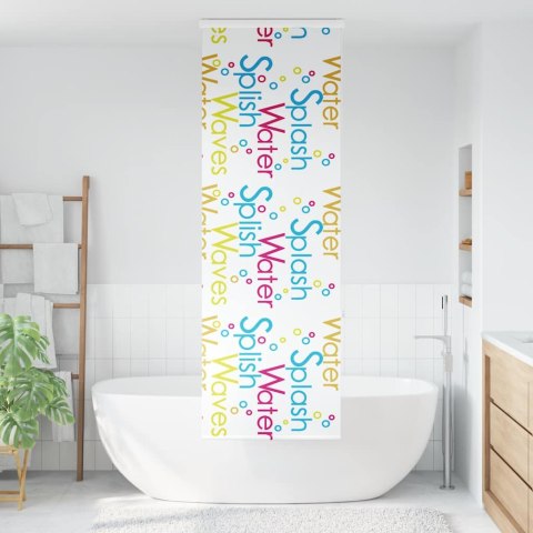 ROLETA PRYSZNICOWA Z KASETĄ 80X240CM SZEROKOŚĆ TKANINY 76CM