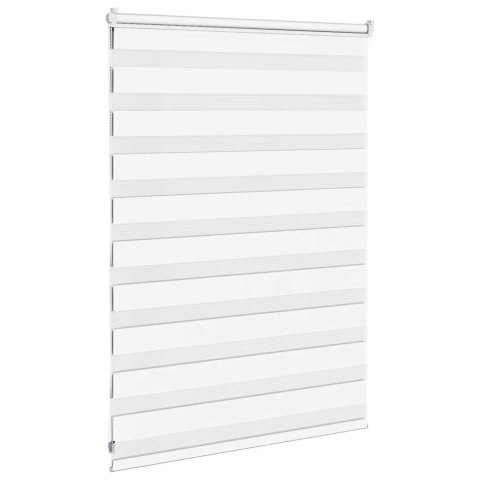 ROLETA ZEBRA BIAŁA SZEROKOŚĆ TKANINY 100,9CM POLIESTER