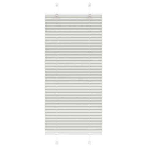 ROLETA PLISOWANA JASNOSZARA 60X150CM SZEROKOŚĆ TKANINY 59,4CM