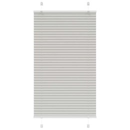 ROLETA PLISOWANA JASNOSZARA 80X100CM SZEROKOŚĆ TKANINY 79,4CM