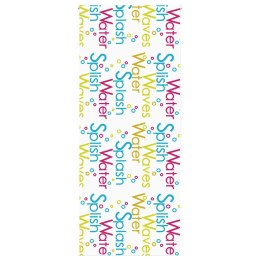 ROLETA PRYSZNICOWA 110X240CM SZEROKOŚĆ TKANINY 106CM