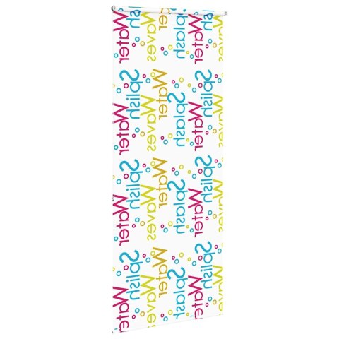 ROLETA PRYSZNICOWA 110X240CM SZEROKOŚĆ TKANINY 106CM