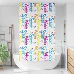 ROLETA PRYSZNICOWA 130X240CM SZEROKOŚĆ TKANINY 126CM