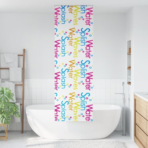 ROLETA PRYSZNICOWA 60X240CM SZEROKOŚĆ TKANINY 56CM