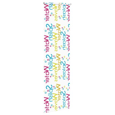 ROLETA PRYSZNICOWA 60X240CM SZEROKOŚĆ TKANINY 56CM
