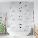 ROLETA PRYSZNICOWA Z KASETĄ 130X240CM SZEROKOŚĆ TKANINY 126CM