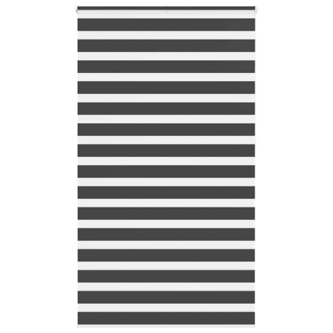ROLETA ZEBRA CZARNA SZEROKOŚĆ TKANINY 120,9CM POLIESTER