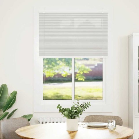 ROLETA PLISOWANA JASNOSZARA 100X150CM SZEROKOŚĆ TKANINY 99,4CM