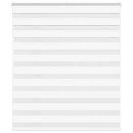 ROLETA ZEBRA BIAŁA SZEROKOŚĆ TKANINY 120,9CM POLIESTER