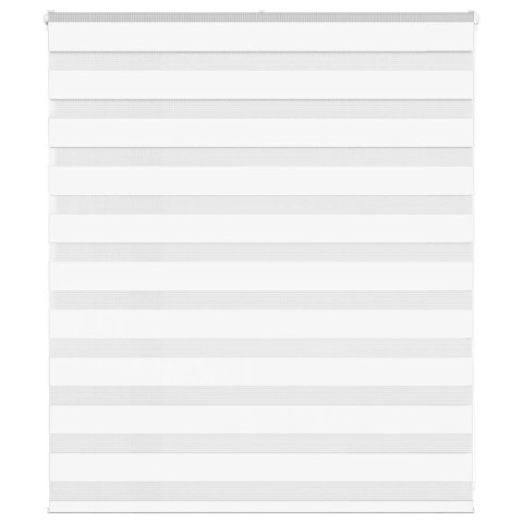 ROLETA ZEBRA BIAŁA SZEROKOŚĆ TKANINY 120,9CM POLIESTER