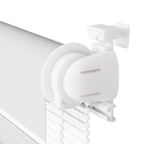 ROLETA ZEBRA BIAŁA SZEROKOŚĆ TKANINY 120,9CM POLIESTER