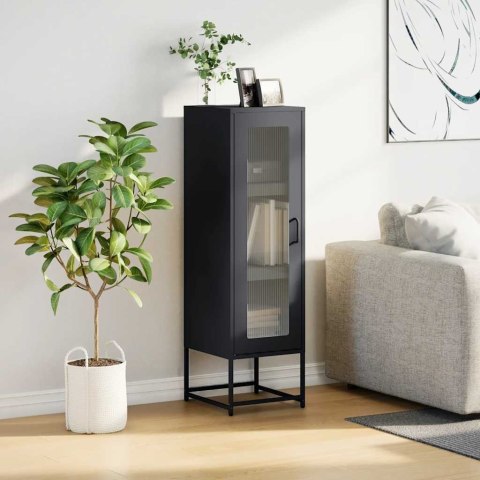 KOMODA WYSOKA ANTRACYT 36X39X123CM STAL WALCOWANA NA ZIMNO